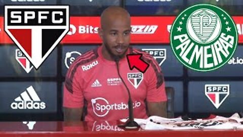 NÃO ACREDITO! OLHA O QUE PATRICK DO SÃO PAULO DISSE ANTES DO JOGO CONTRA PALMEIRAS!