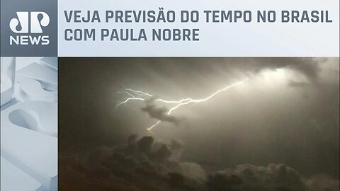 Temporais se espalham pelo Centro-Norte do Brasil