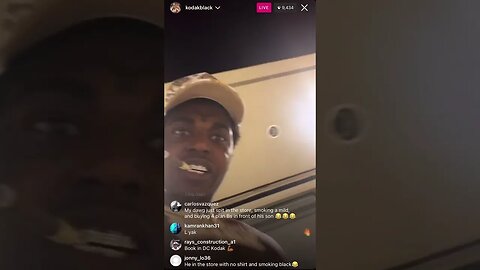 KODAK BLACK IG LIVE: Kodak Takes Son To CVS AND Speak On People Blaming Him For XXX Death (19/02/23)