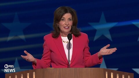 WATCH: New York Gov. Kathy Hochul speaks at 2024 Democratic National Convention | 2024 DNC Night 1