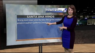 Wednesday Weather Word: Santa Ana Winds