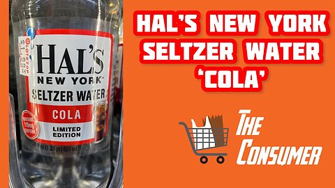 LIMITED EDITION Hal's New York Seltzer 'Cola'