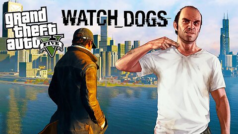 Watch Dogs Launch Trailer in GTA V!