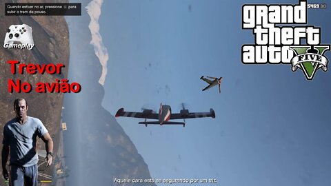 GTA 5 - Trevor - No avião