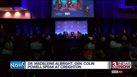 Former Secretaries of State speak into Omaha