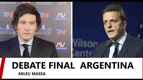 MILEI CONTRA MASSA DEBATE FINAL PRESIDENCIAL