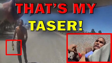 Lengthy Brawl Ends Fatally After Suspect Takes Officer’s Taser On Video! LEO Round Table S09E192