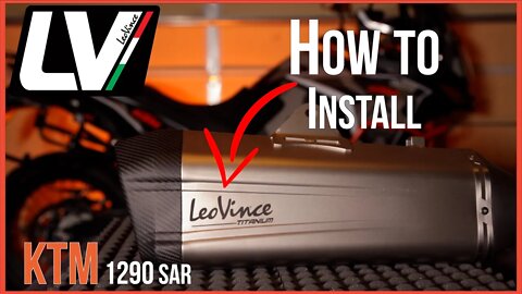 KTM 1290 Super Adventure | LeoVince LV-12 Muffler Installation