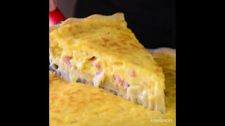 Ham And Cheese Quiche