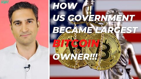 US GOVERNMENT IS NOW THE LARGEST HOLDER OF BITCOIN?!