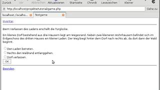 Vorstellung Browsergame-Technologie: Text-Browsergames mit PHP