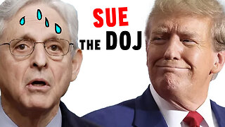 Trump Sues the DOJ for $100M