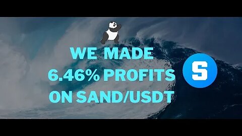 Regular Crypto Profits -- SAND USDT