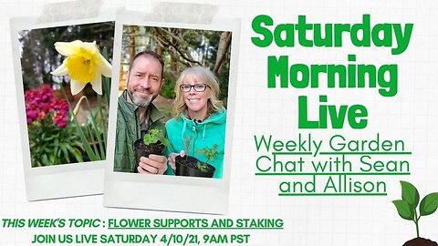 ☕ Saturday Morning LIVE Garden Chat - SGD 363 ☕