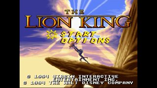 The Lion King - Continue Long (ost snes)