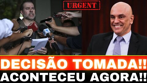 URGENTE!! DIAS TOFFOLI TOMA DECISÃO!! NOTÍCIA EXPLODE NO BRASIL!!