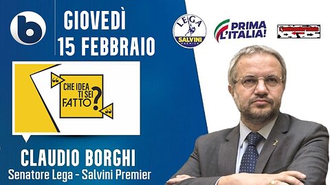 🔴 La Commissione d'inchiesta Covid è Legge - Sen. Claudio Borghi a "Che idea ti sei fatto" su Byoblu