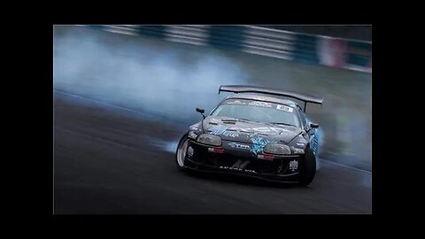 1000 BHP SUPRA - RED BULL CAR PARK DRIFT