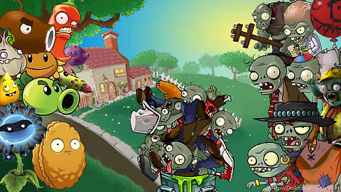 Plants Vs Zombies Stage 2 | Level 1 - 5 #games #game