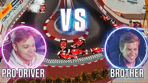 Monaco F1 Race Track Challenges VS PRO DRIVER