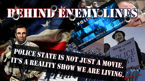 POLICE STATE IS NOT JUST A MOVIE. IT'S A REALITY SHOW WE ARE LIVING