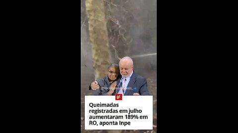 Brazil on fire under Lula's government.