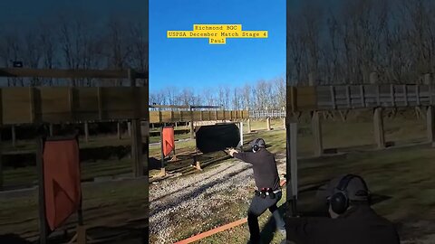 Richmond BGC #uspsa December match Stage 4 Paul #unloadshowclear #idpa