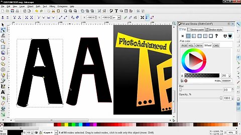 Custom Text Tips - Inkscape Tutorial For Beginners