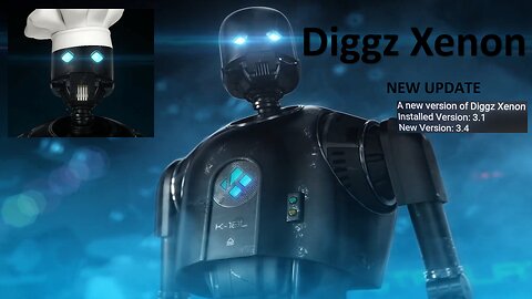 Announcement New Update Diggz Xenon 3.4