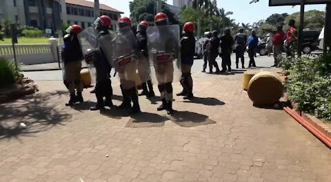 SOUTH AFRICA - Durban - UKZN protests (Videos) (xjw)