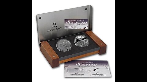 2016 2 Coin Libertad Set (Proof/Reverse Proof Silver)