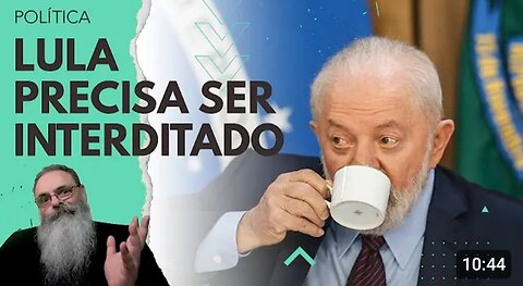 LULA says "FOR THE GUY from HAMAS to release the HOSTAGES": INTERDITING AN INABLE ELDERLY MAN IS A CHARITY GESTURE