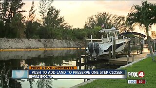 Effort to preserve Cape Coral land moving forward