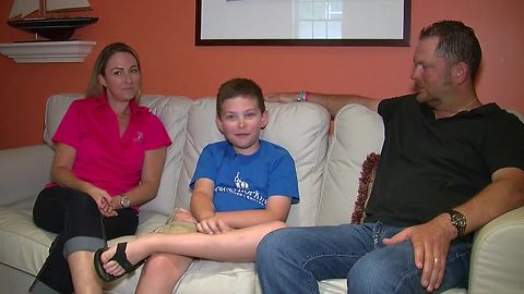 Florida boy with rare condition gets help at Hopkins; Doctors inserted titanium coils into vein