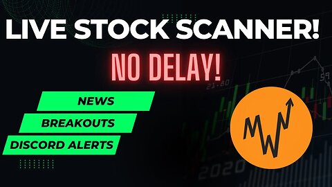 Day Trade Ideas | Breakout Scan | NO DELAY | Live Stock Scanner Trading | Scanz News Scanner | 4/21