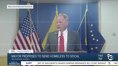 Mayor in Alaska considers sending homeless people to Southern California