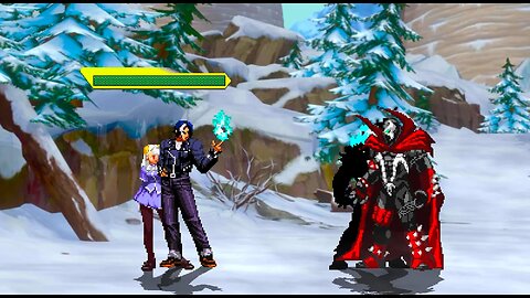 Quick Scuffle! Eric & Ingrid vs Shin Oni & Spawn [IKEMEN GO/Mugen]