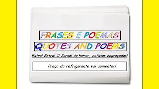 Notícias engraçadas: Preço do refrigerante vai aumentar! [Frases e Poemas]