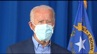 Joe Biden participates in 2 Las Vegas-area events