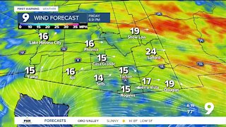 A chance of rain returns early next week