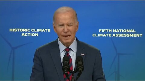 Biden Mumbles: You're a Fool If You Deny Climate Change