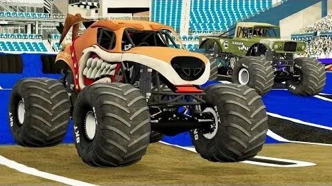 20 Truck XMTC World Finals Racing BeamNG Drive Monster Jam