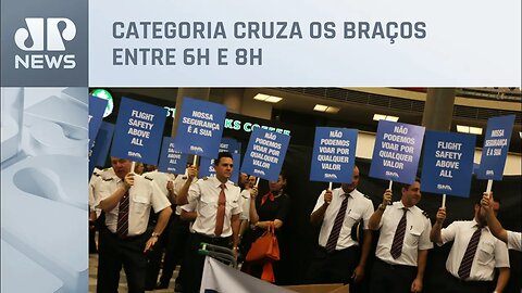 Veja como está o aeroporto de Congonhas após início da greve de pilotos e comissários