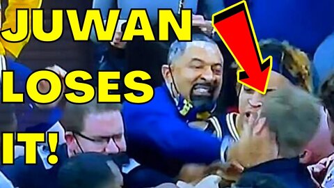 Michigan HC Juwan Howard Throws a PUNCH on Wisconsin's HC & Starts a FULL ON BRAWL!