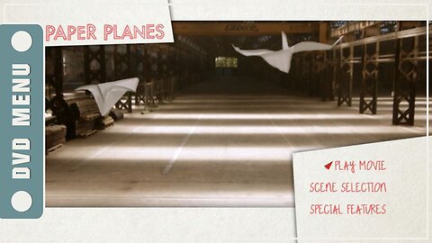 Paper Planes - DVD Menu