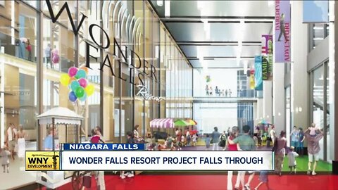 The Wonder Falls Resort, a Buffalo Billion project, comes to a halt due to 'economic feasibility'