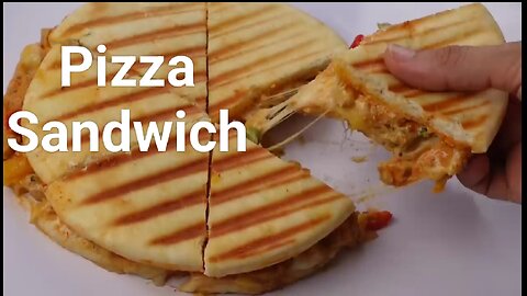 Pizza Sandwich Grilled Pizza Sandwich