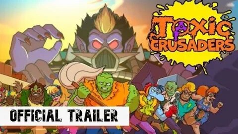 Toxic Crusaders (2023) - Official Announcement Trailer