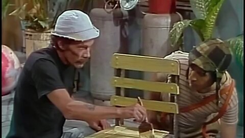 CHAVES - Episódio #110 (1976) Ser pintor é uma questão de talento - parte 1