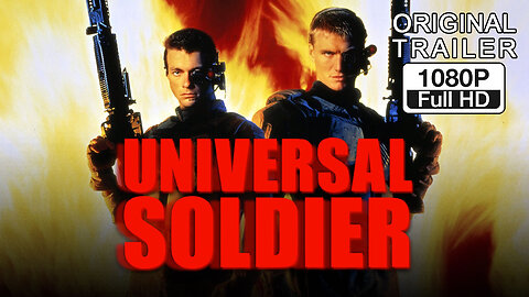 🍿 Universal Soldier - (1992) ORIGINAL TRAILER - 1080p 🍿